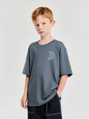 Basic Street Gradation Lettering T-shirt