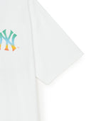 Basic Color Letter Megaover Fit T-shirt