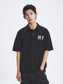 Basic Coopers Logo Over Fit Polo T-shirt