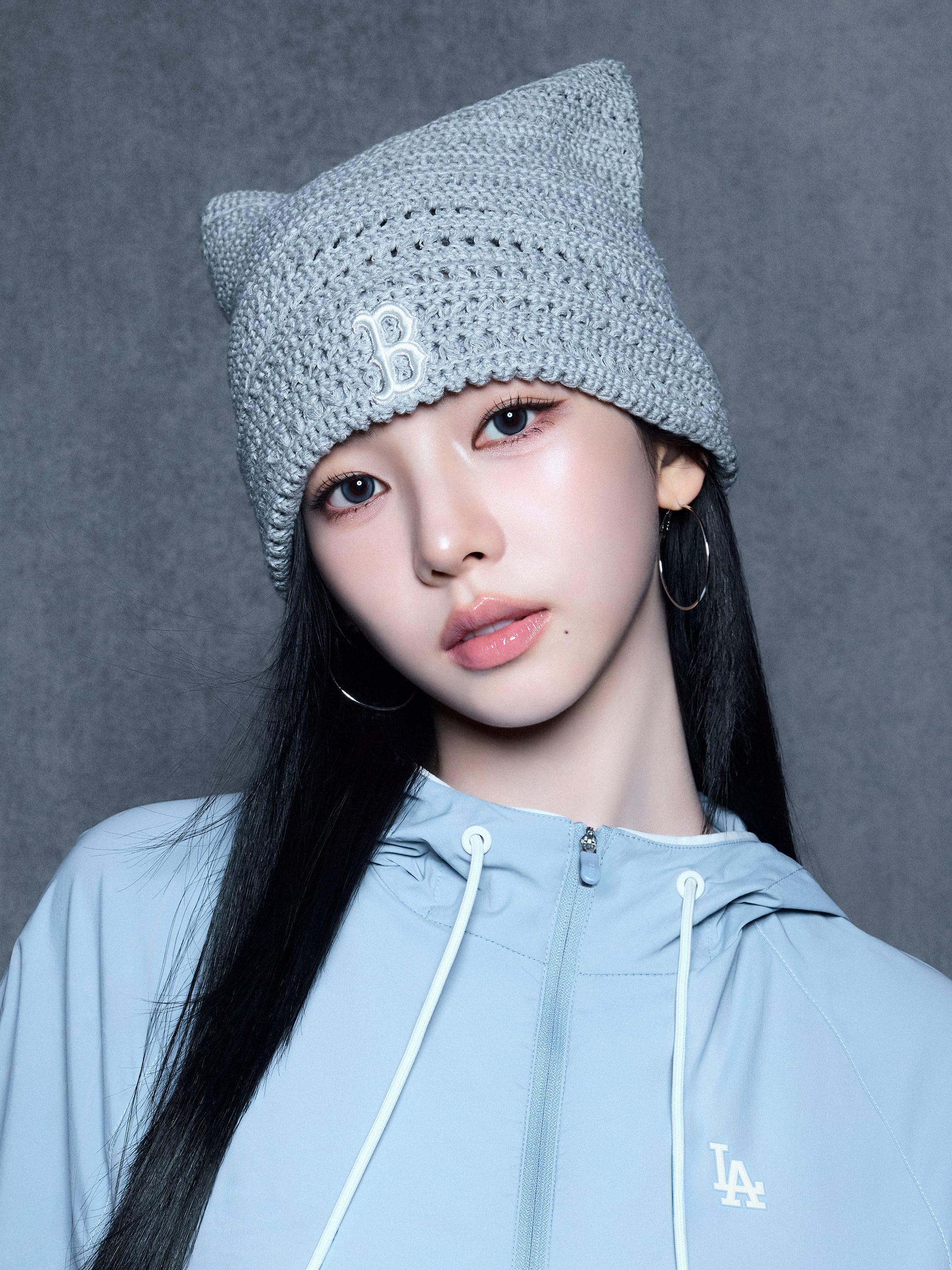Summer Crochet Meowing Beanie – MLB