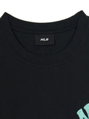 Basic Color Letter Megaover Fit T-shirt