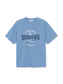 Varsity Vintage Color Graphic Over Fit T-shirt