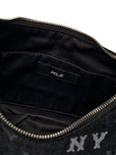 Hip Monogram Jqd Denim Hobo Bag