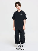 Outdoor Basic Woven Pants, T-shirt Set