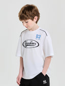 [cool Field] Basic Outdoor Blocking Round Logo T-shirt