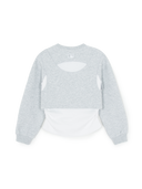 Street Girl's Layered Sweatshirt
