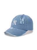 Basic Washing Denim Unstructured Ball Cap