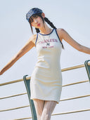 Women's Varsity Vintage Slim Fit Sleeveless Ops