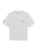 Bunny Back Graphic Over Fit T-shirt