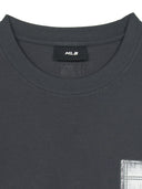 Denimlike Monotive Poket Over Fit T-shirt