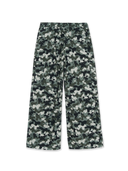 Women's Camo Low Rise Cotton Cargo Wide Pants