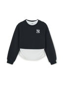 Street Girl's Layered Sweatshirt