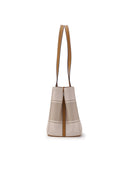 Varsity Lettering Canvas Shoulder Bag