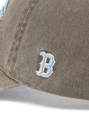Vintage Damage Curve Logo Unstructured Ballcap