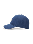 Varsity Cursive Denim Unstructured Ball Cap