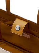 Varsity Lettering Canvas Shoulder Bag