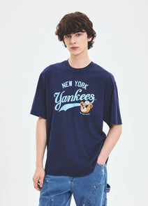 Letter Megabear Over Fit T-shirt