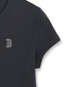 Women's Slim Crop Cap Sleeve T-shirt