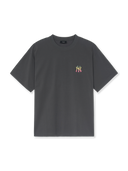 Summer Vintage Washing Graphics Over Fit T-shirt