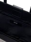 Varsity Lettering Canvas Shoulder Bag