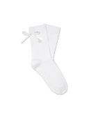 Ribbon Crew Socks