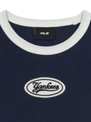 Vasrsity Round Logo Crop T-shirt (girl's)