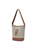 Basic Big Logo Canvas Bucket Bag
