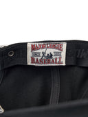Varsity Cursive Fluffy Logo Unstructured Ball Cap