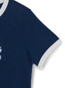 Women's Varsity Lettering Slim Slub Ringer T-Shirts