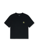 Tシャツ・カットソー [ MLB ] SUMMER LETTER GRAPHICS SLIM FIT CROP SHORT T-SHIRT Women's Summer Letter Graphics Slim Crop T-shirt – MLB