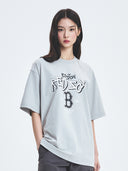Basic Big Logo Mega Over Fit T-shirt
