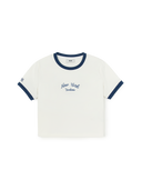 [MLB] W's Varsity Ringer Slim Crop T-Shirt ★大人気★ Women's Varsity Ringer Slim Crop T-shirt – MLB