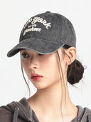 Varsity Lettering Pigment Unstructured Ball Cap