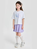 Heart Sportive Girl's T-shirt Set