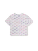 Summer Monogram Girl's Crop T-shirt