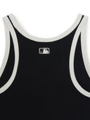 Women's Basic Ringer Crop Sleeveless T-shirt