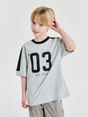 Varsity Blocking Number Logo T-shirt