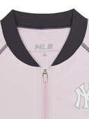 Varsity Girls Zip Up Rash Guard Set Up