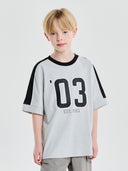Varsity Blocking Number Logo T-shirt