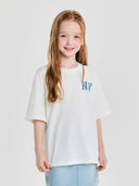 Monogram Denim Coopers Big Logo T-shirt