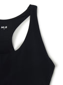 Women's Basic Band Logo Point Crop Top