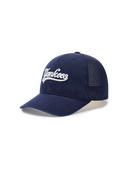 Vintage Pigment Cursive Mesh Ballcap