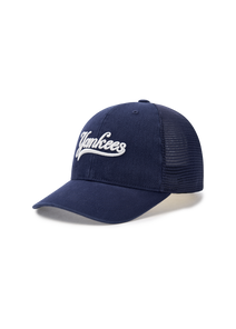 Vintage Pigment Cursive Mesh Ballcap