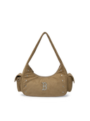 Vintage Street Studded Hobo Bag