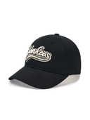Varsity Cursive Fluffy Logo Unstructured Ball Cap