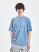 Summer Vintage Washing Graphics Over Fit T-shirt