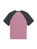 Women's Vintage Color Block Crop T-Shirts