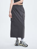 Basic Gorpcore Ripstop Cargo Mini Skirt