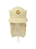 Mega Bear Friends Neck Flap Mesh Dome Hat
