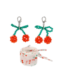 Cherry Charm Shoelace Set